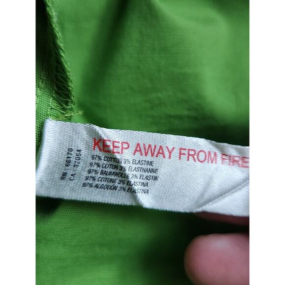 Free People Fifi Midi Dress Smocked Cotton Green Sleeveless Womens Size Medium - Picture 6 of 9